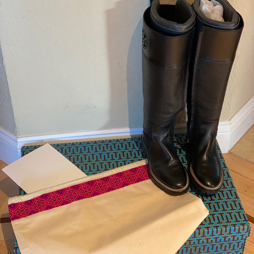 Tory Burch Miller Lug Sole Boot - Picture 3 of 5